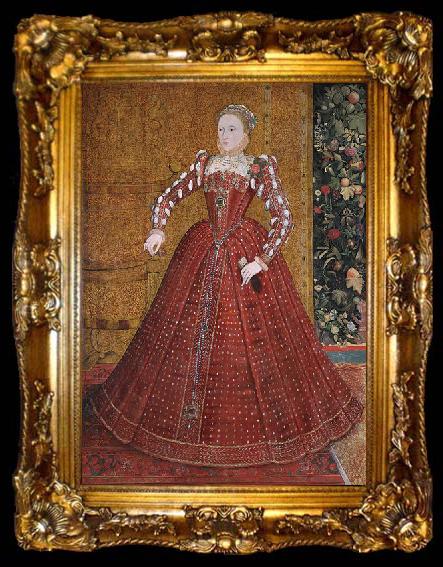 framed  Steven van der Meulen Queen Elizabeth I, ta009-2